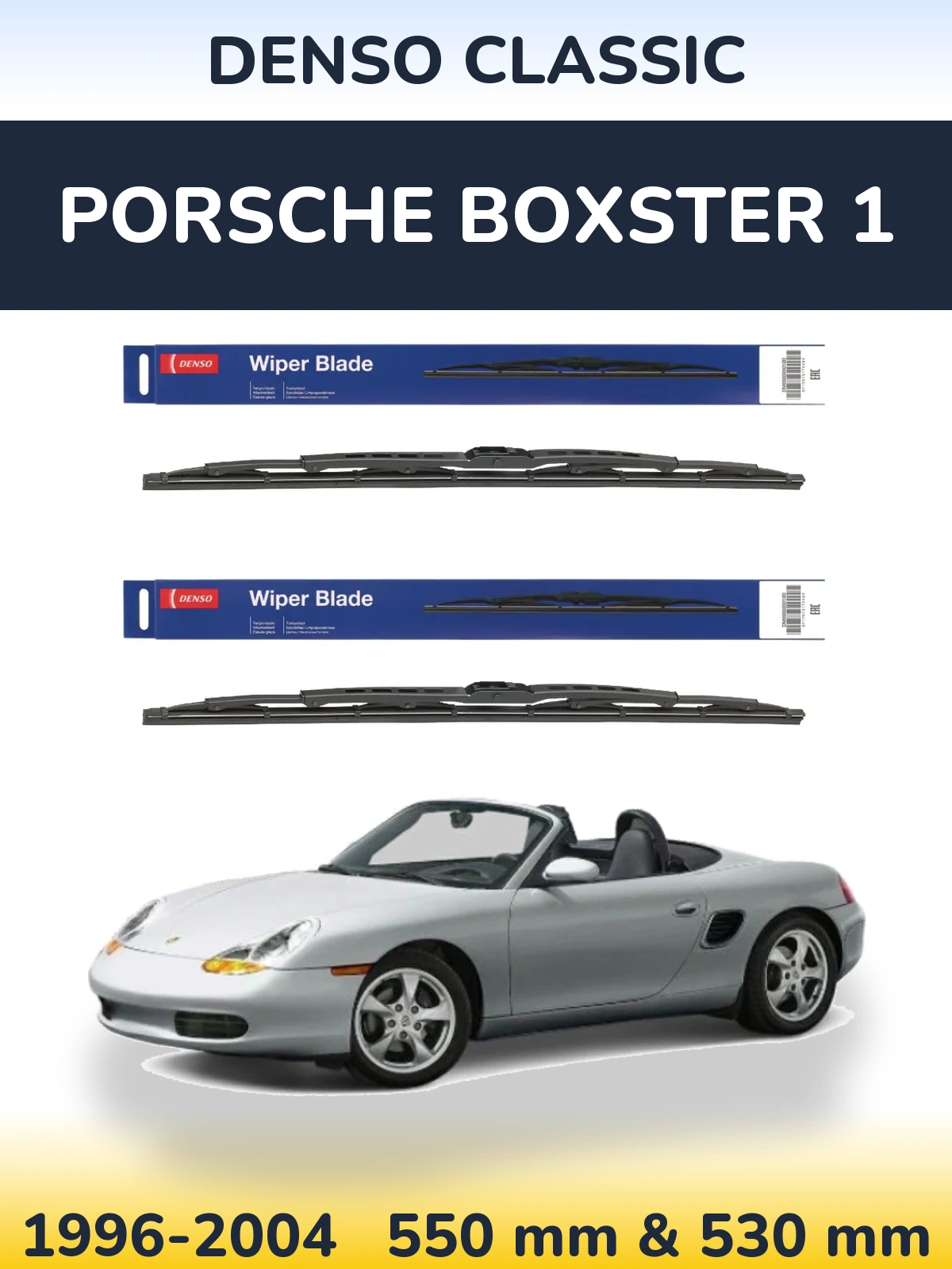 Ștergătoare Denso Classic pentru Porsche Boxster 1