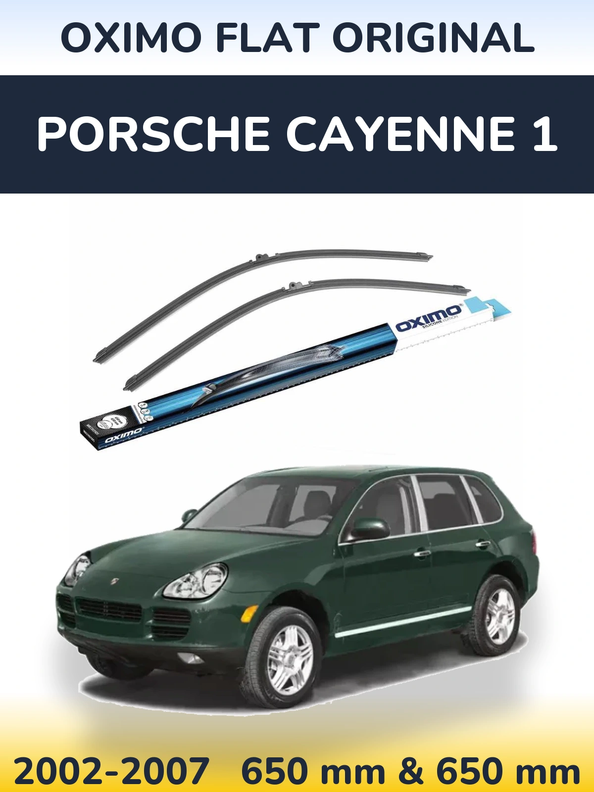 Ștergătoare Oximo Flat Original pentru Porsche Cayenne 1