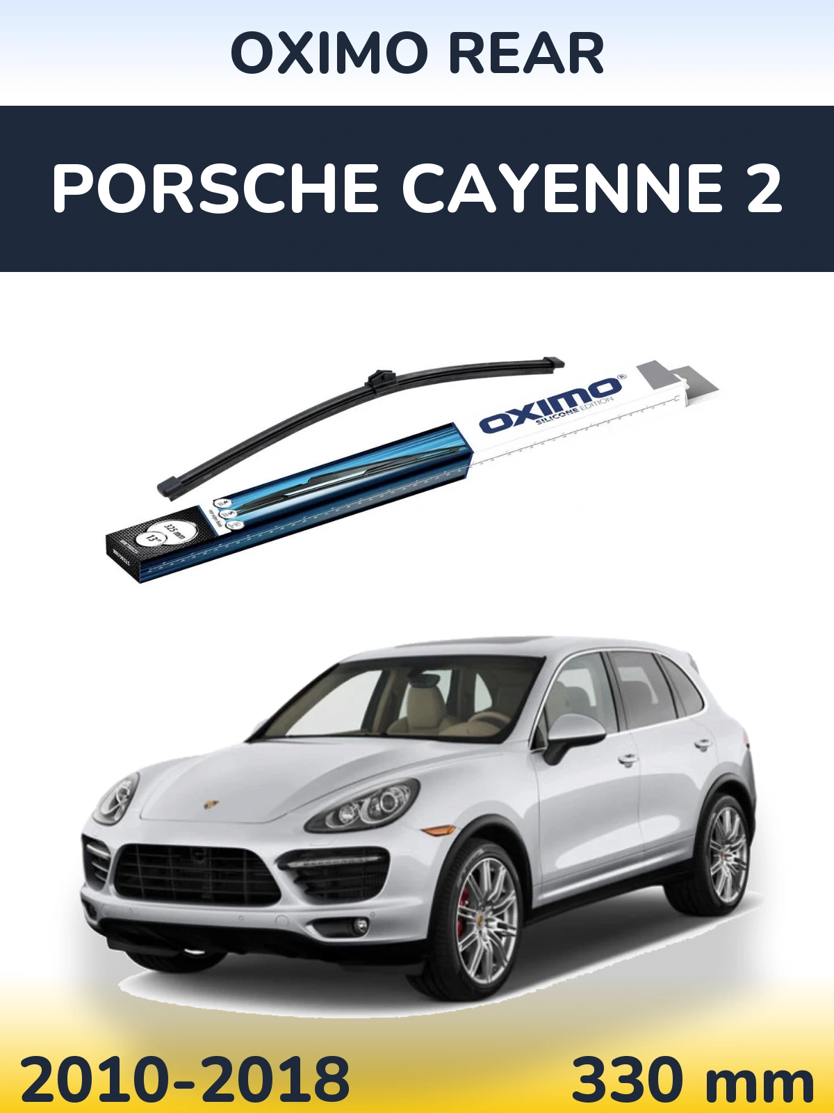 Ștergătoare Oximo Rear pentru Porsche Cayenne 2