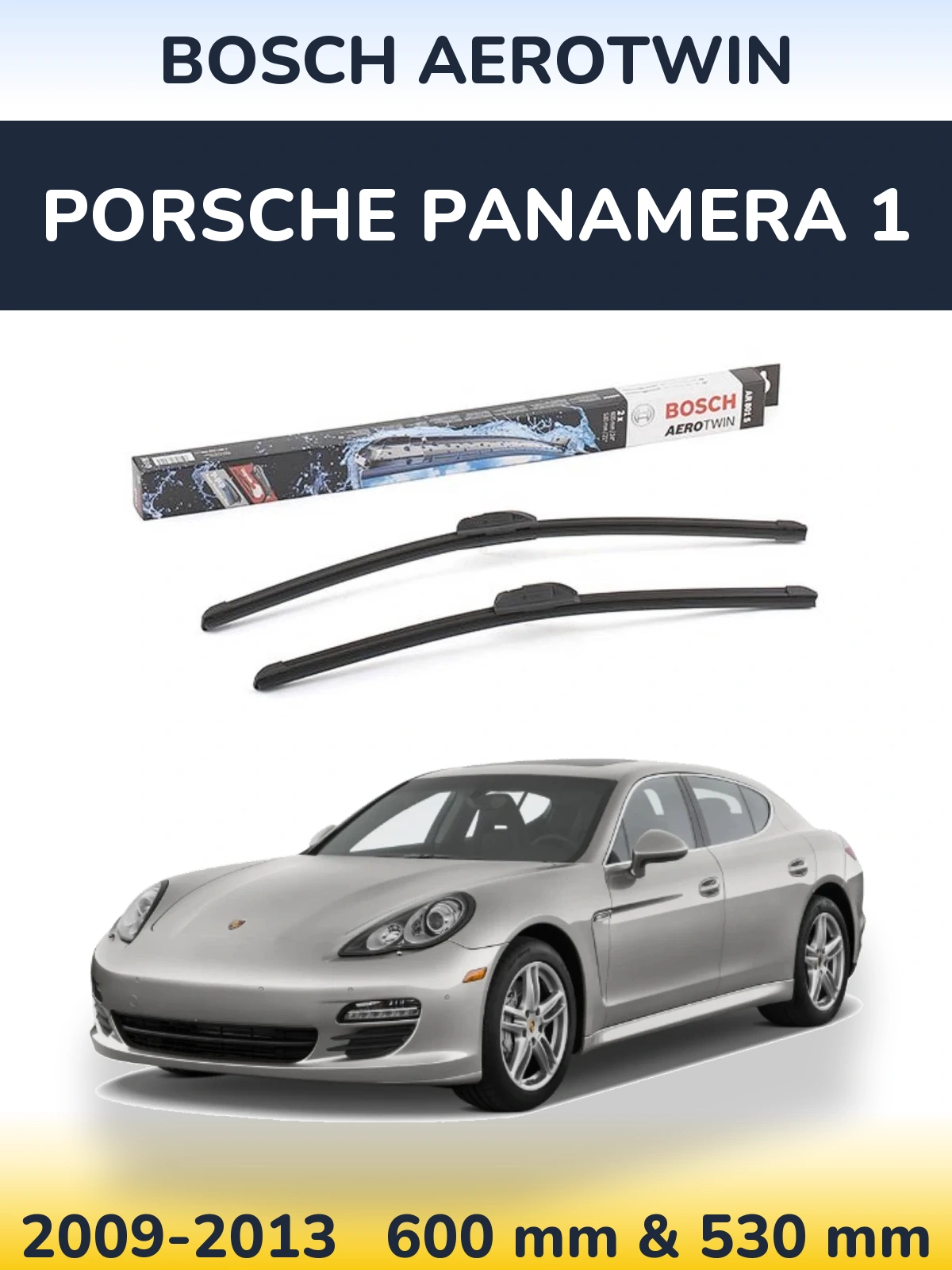 Ștergătoare BOSCH AeroTwin pentru Porsche Panamera 1