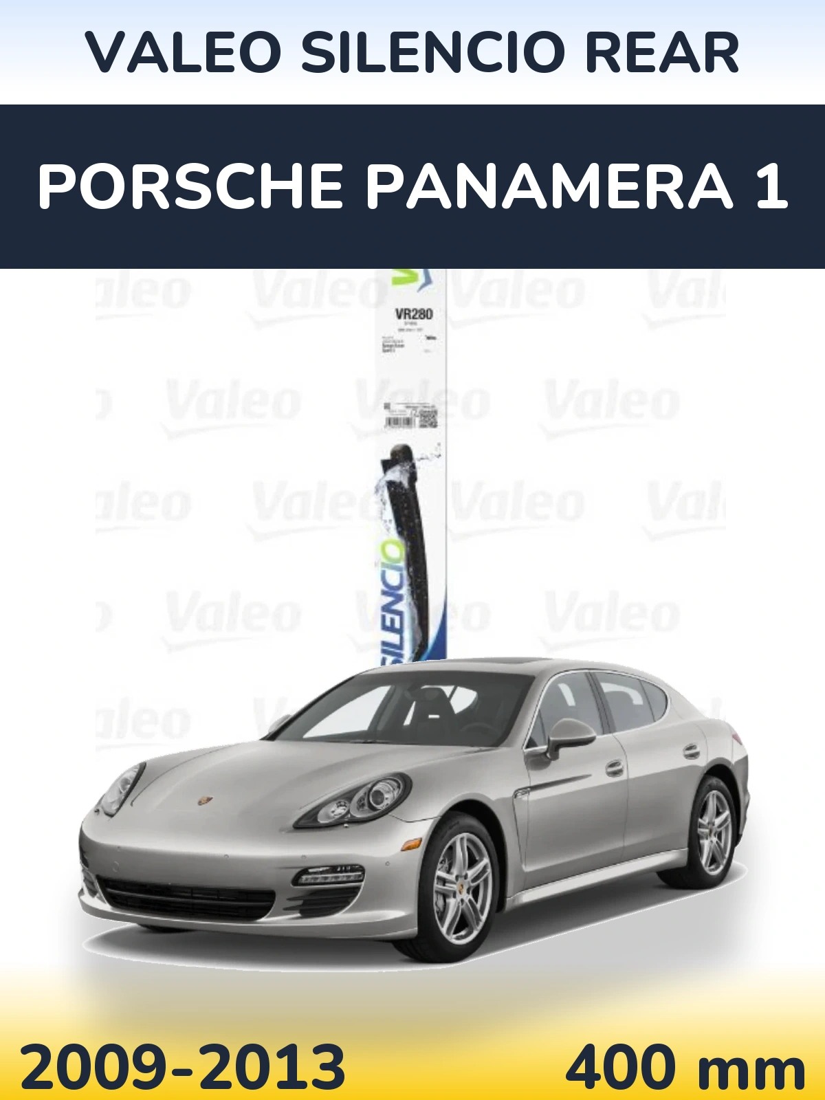 Ștergătoare Valeo Silencio Rear pentru Porsche Panamera 1