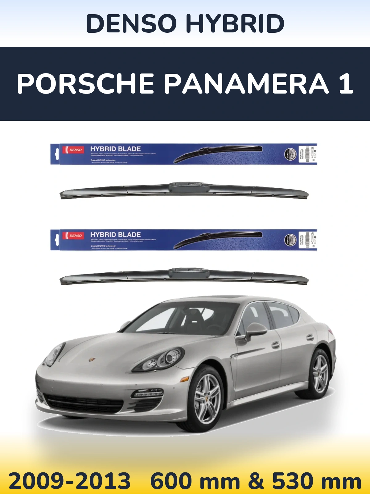 Ștergătoare Denso Hybrid pentru Porsche Panamera 1