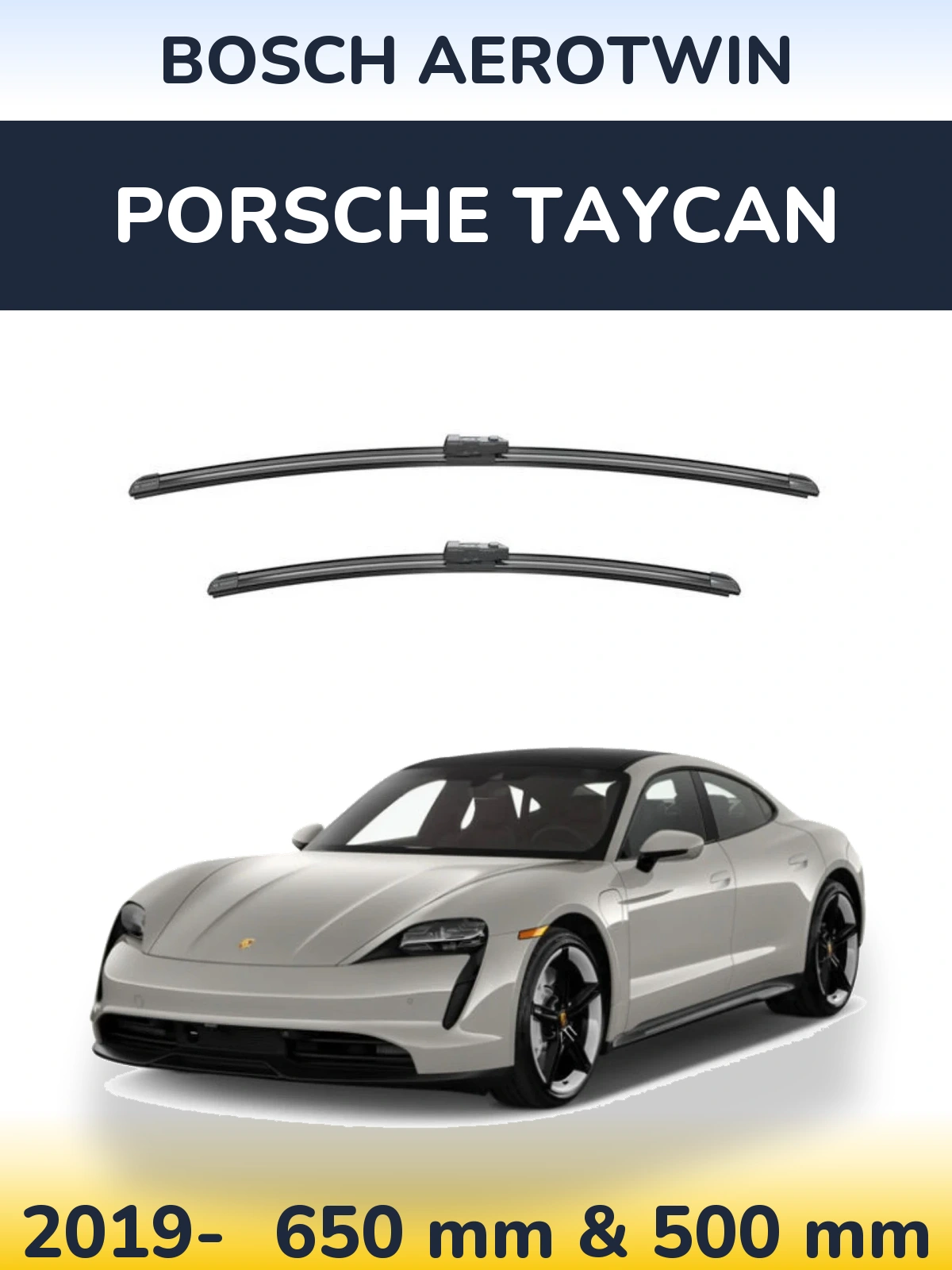 Ștergătoare BOSCH AeroTwin pentru Porsche Taycan