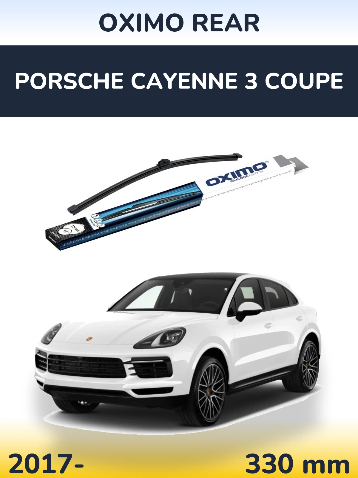 Ștergătoare Oximo Rear pentru Porsche Cayenne 3 Coupe
