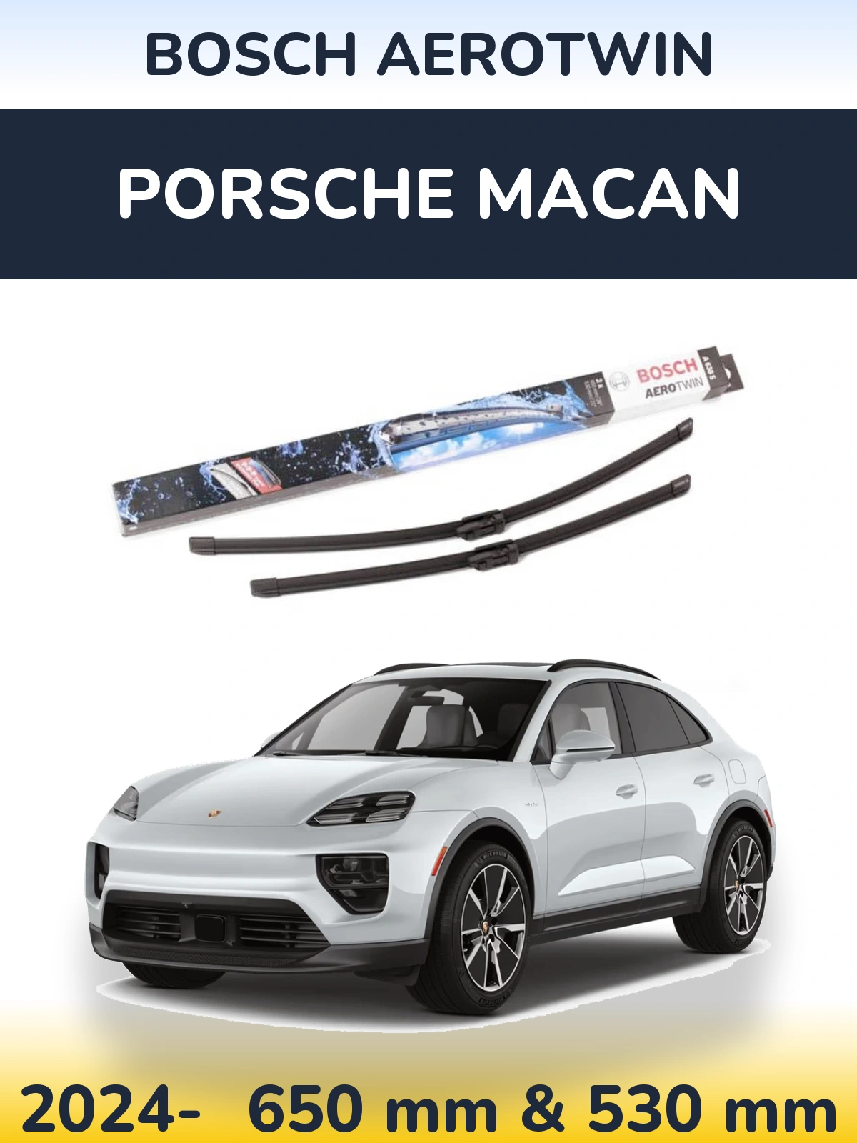 Ștergătoare BOSCH AeroTwin pentru Porsche Macan