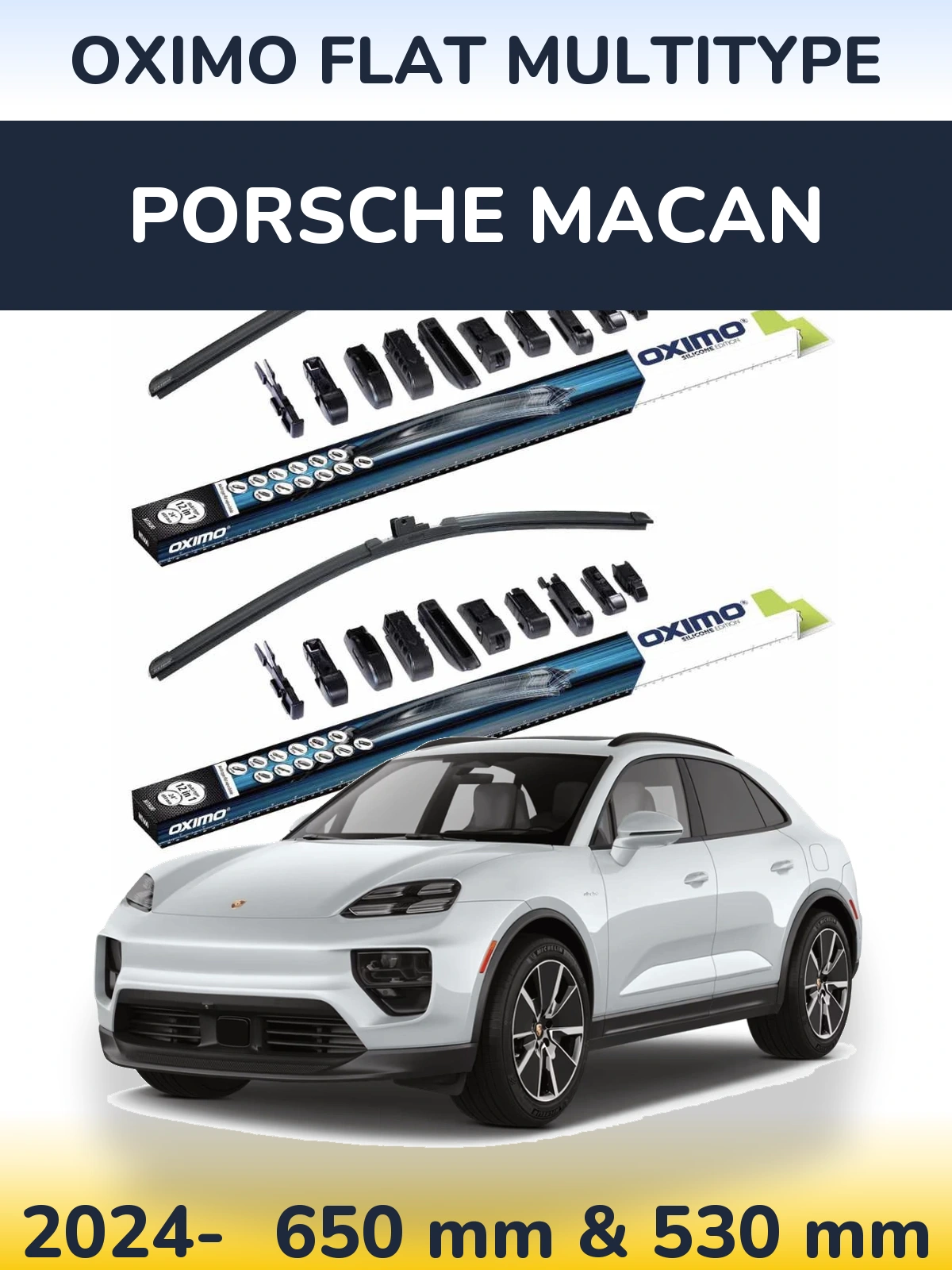 Ștergătoare Oximo Flat MultiTipe pentru Porsche Macan