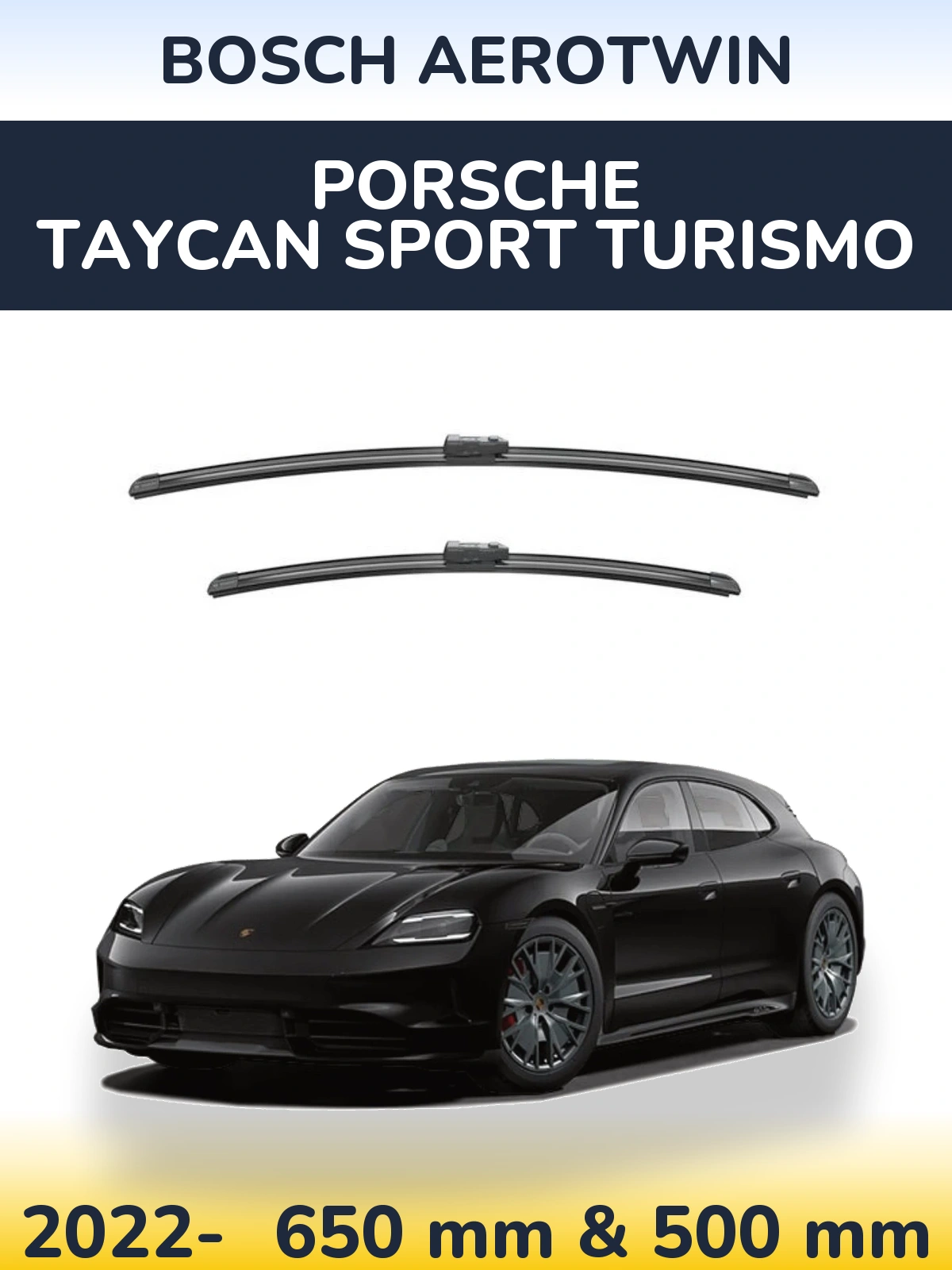 Ștergătoare BOSCH AeroTwin pentru Porsche Taycan Sport Turismo