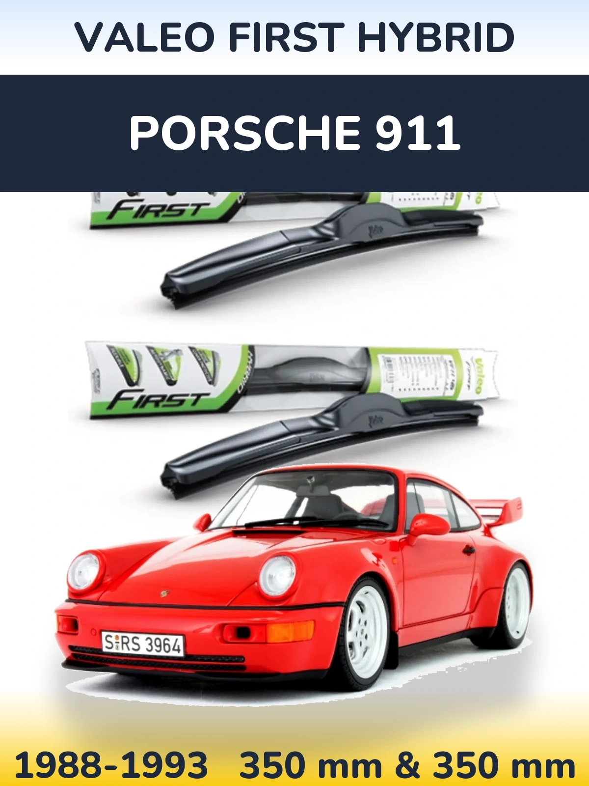 Ștergătoare Valeo First Hybrid pentru Porsche 911