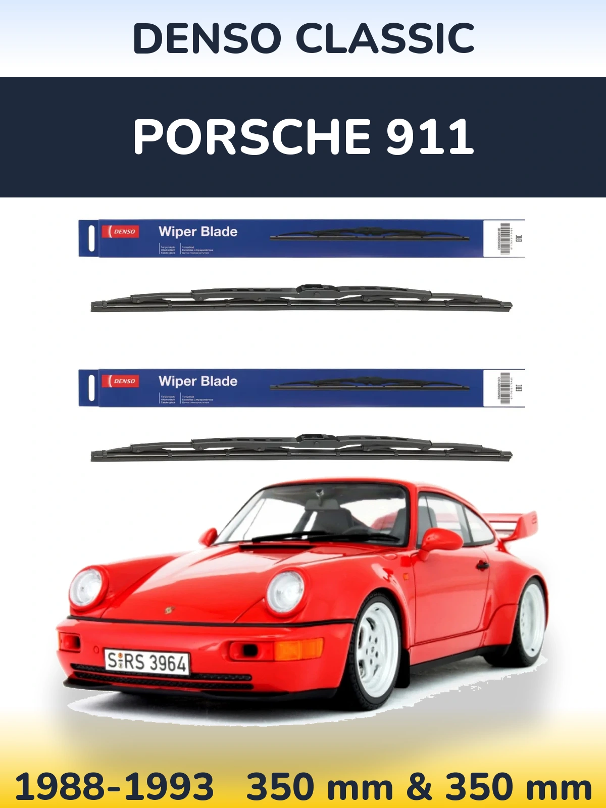 Ștergătoare Denso Classic pentru Porsche 911