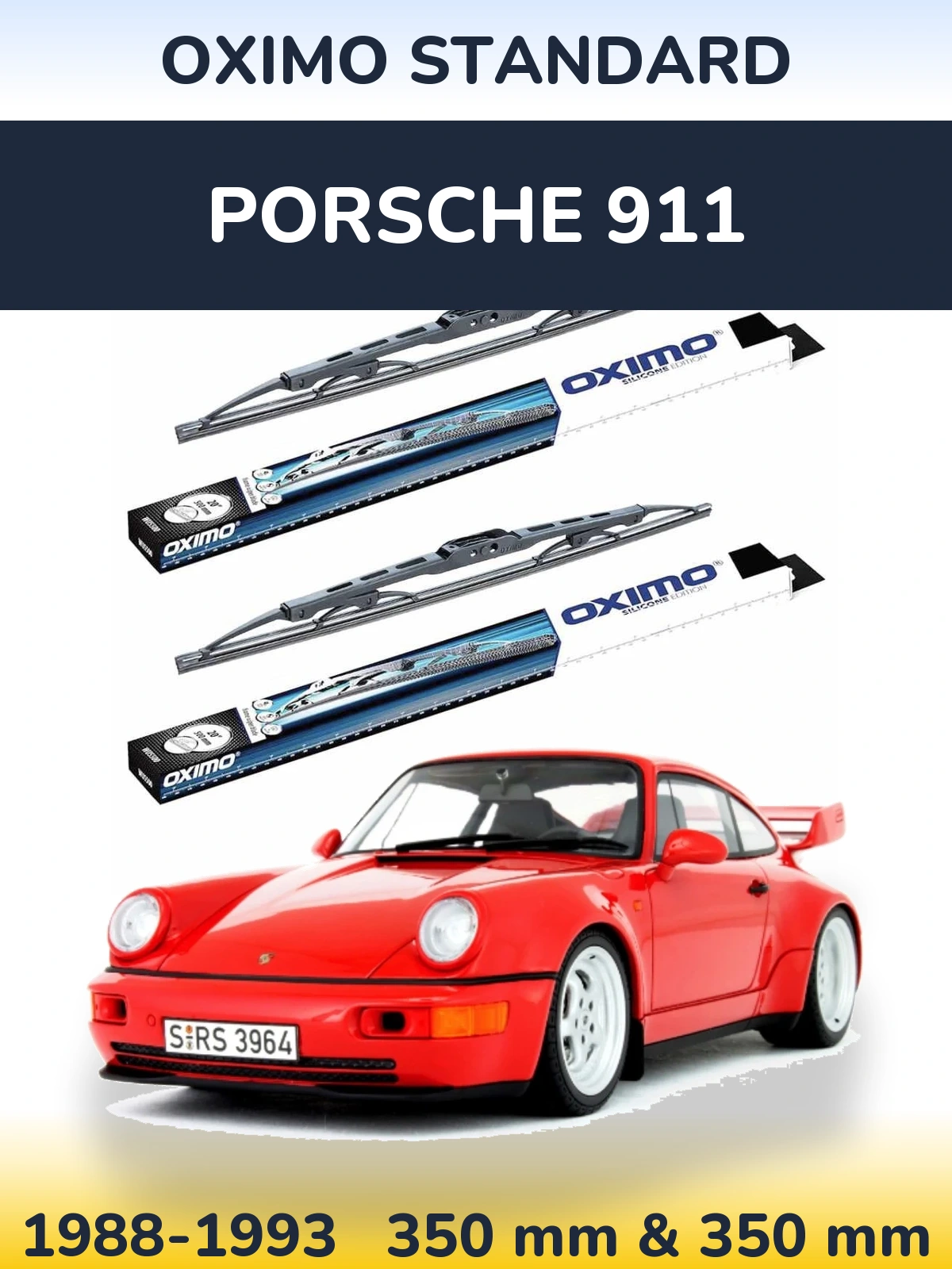Ștergătoare Oximo Standard pentru Porsche 911