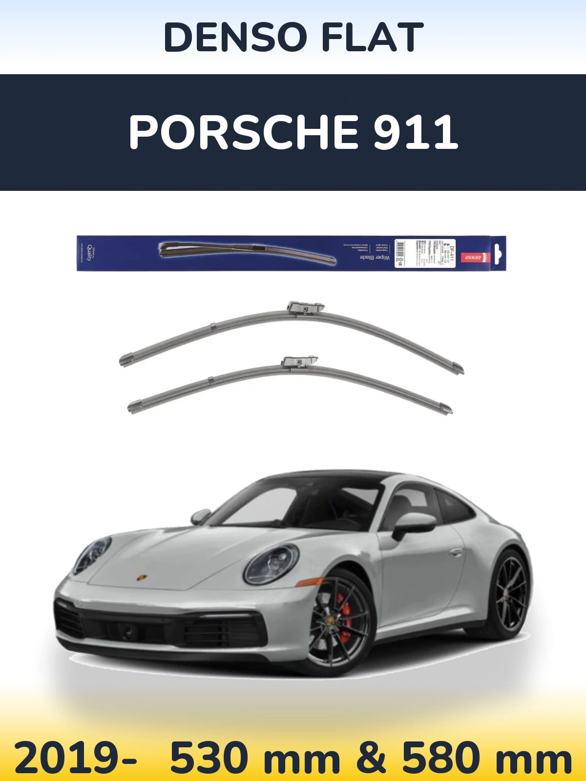 Ștergătoare Denso Flat pentru Porsche 911