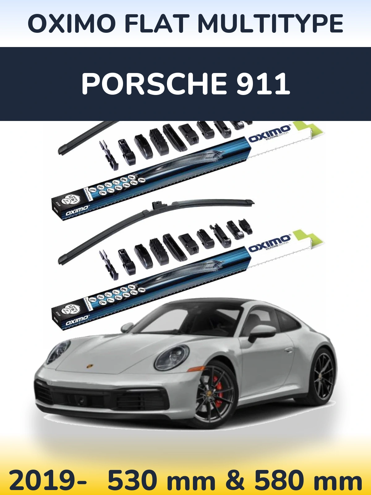 Ștergătoare Oximo Flat MultiTipe pentru Porsche 911