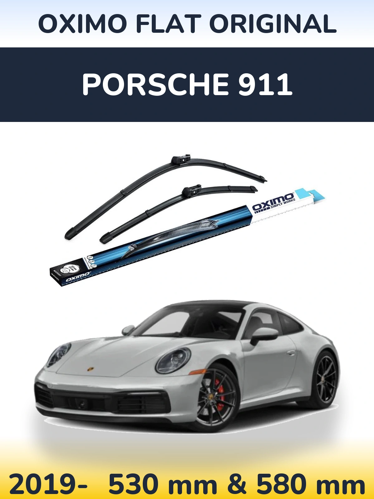 Ștergătoare Oximo Flat Original pentru Porsche 911