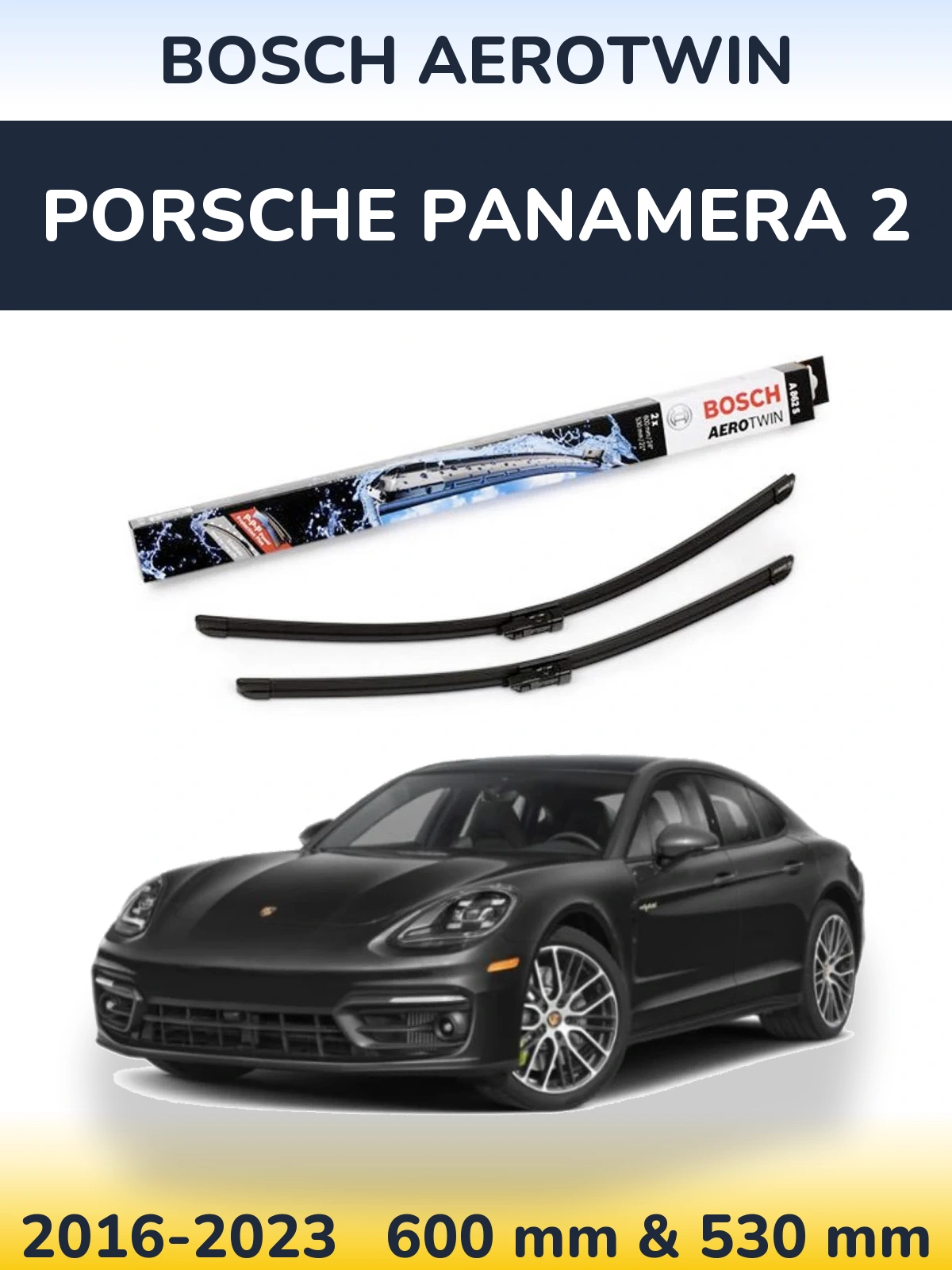 Ștergătoare BOSCH AeroTwin pentru Porsche Panamera 2
