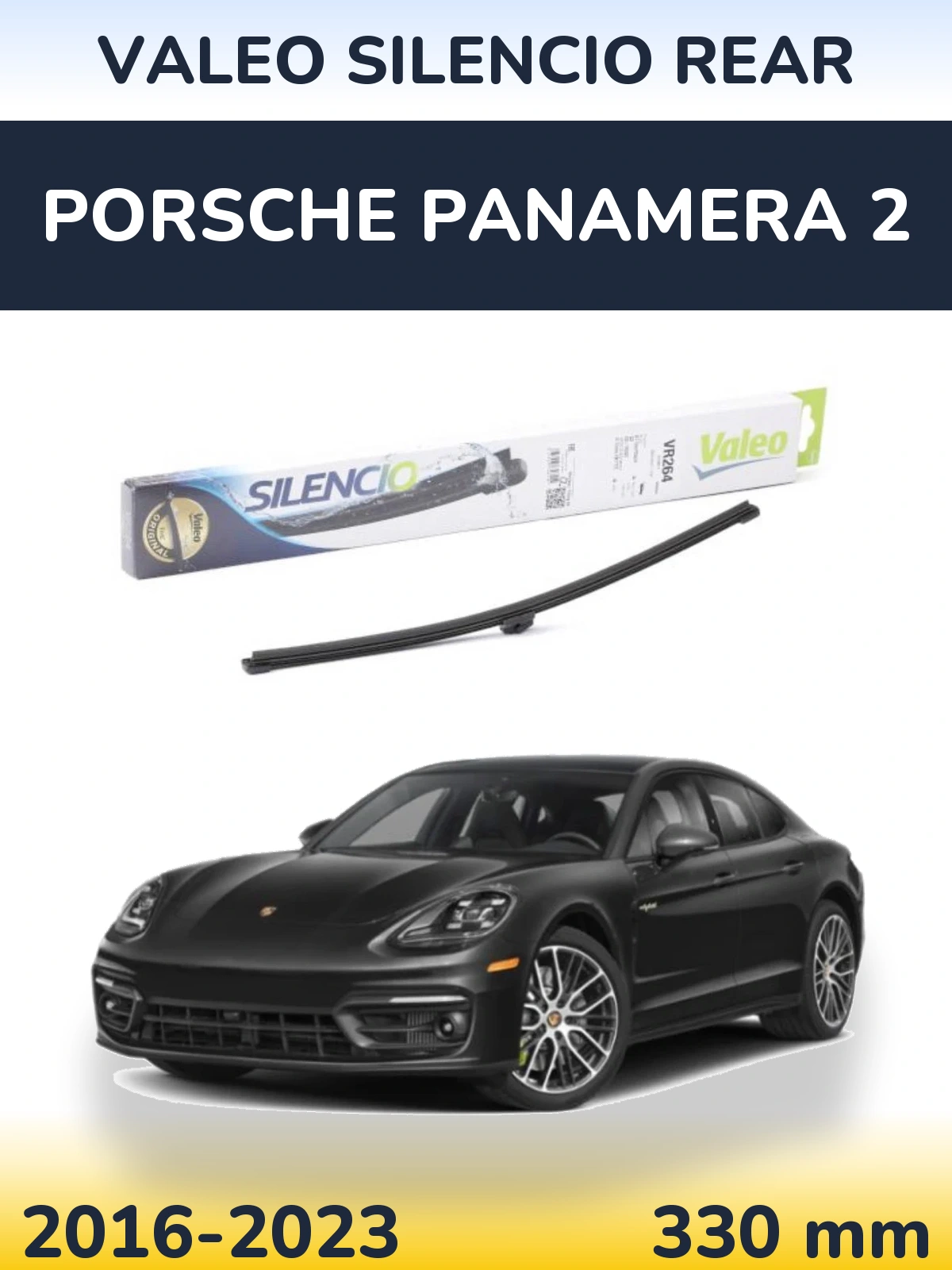 Ștergătoare Valeo Silencio Rear pentru Porsche Panamera 2