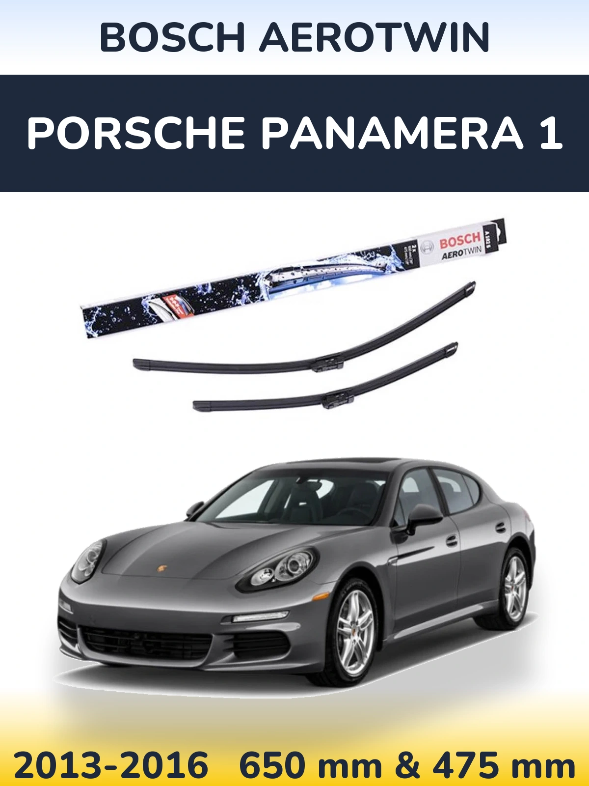 Ștergătoare BOSCH AeroTwin pentru Porsche Panamera 1