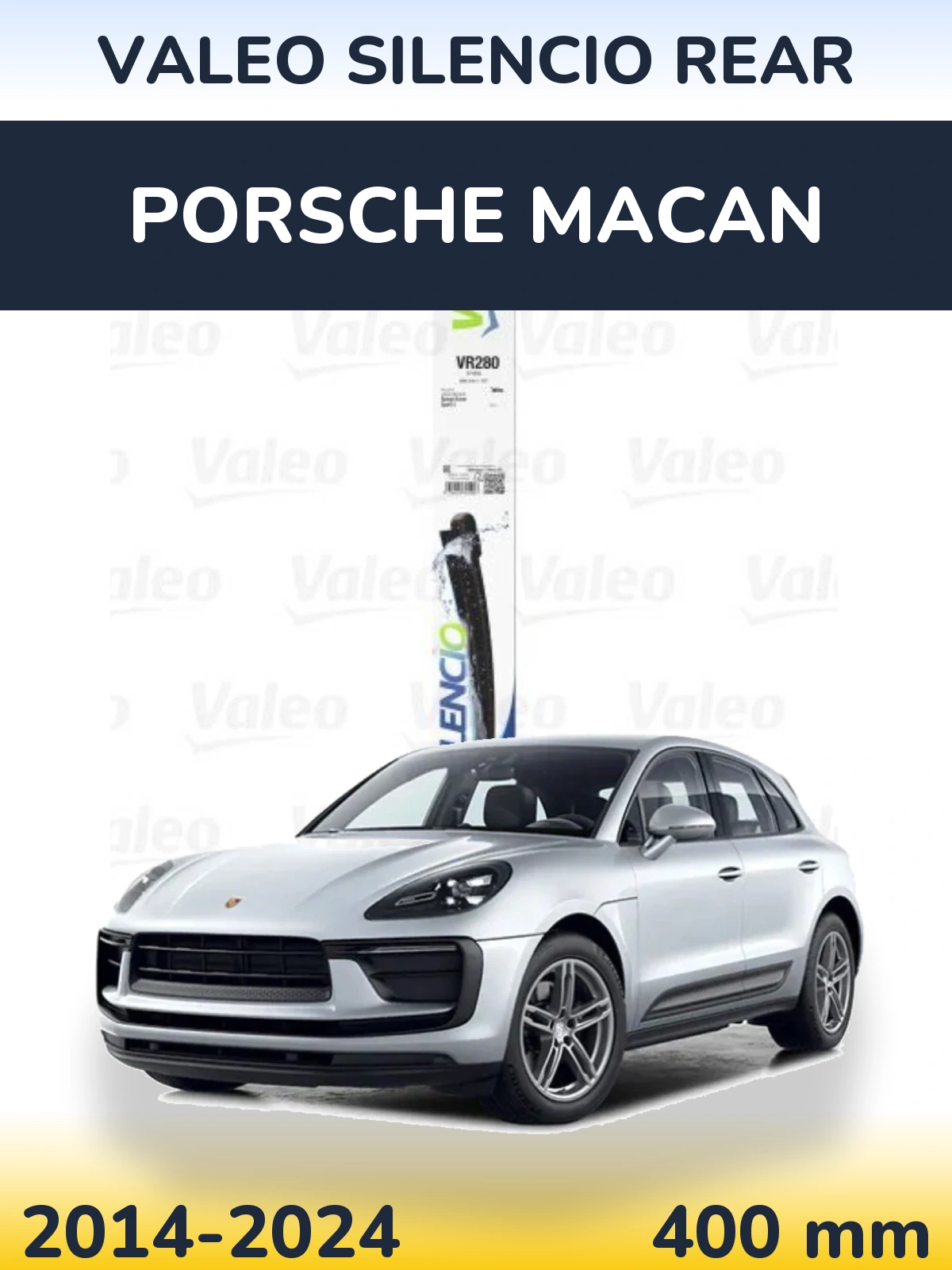 Ștergătoare Valeo Silencio Rear pentru Porsche Macan