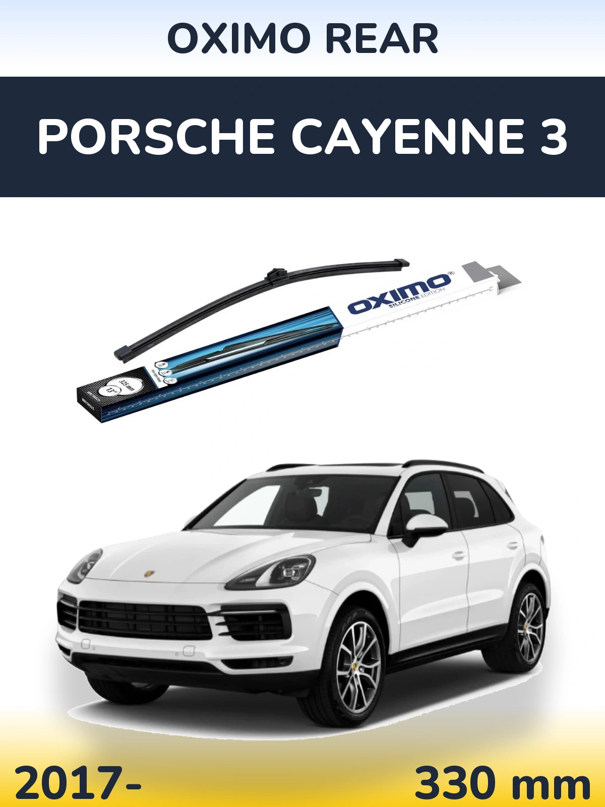 Ștergătoare Oximo Rear pentru Porsche Cayenne 3