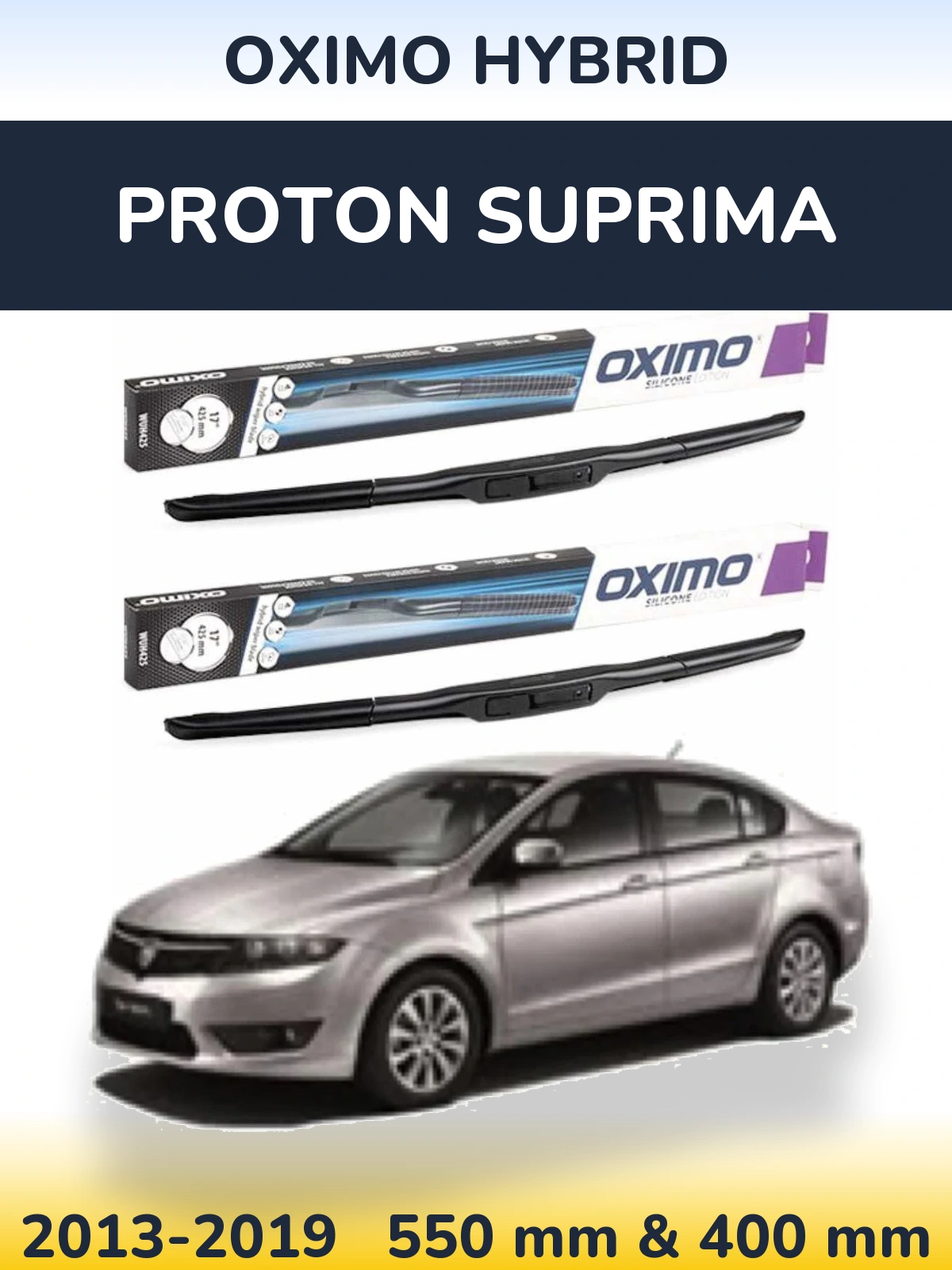 Ștergătoare Oximo Hybrid pentru Proton Suprima