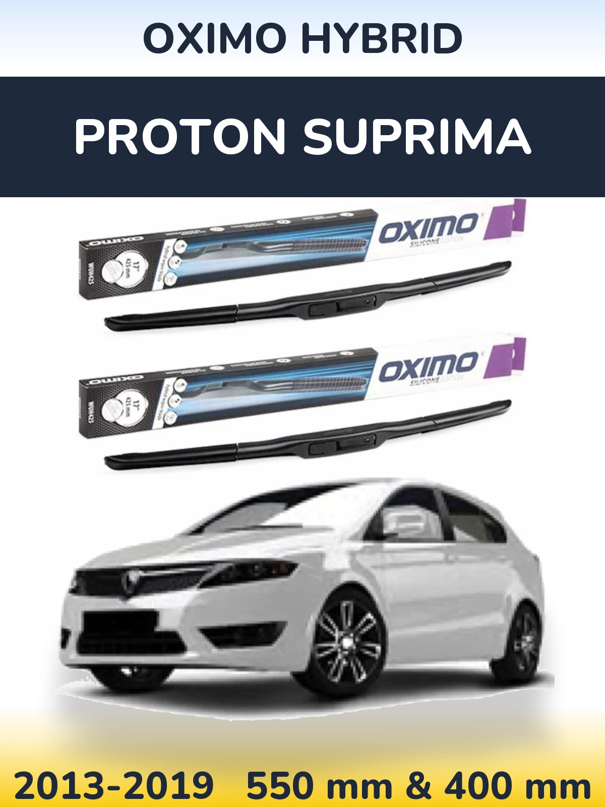 Ștergătoare Oximo Hybrid pentru Proton Suprima