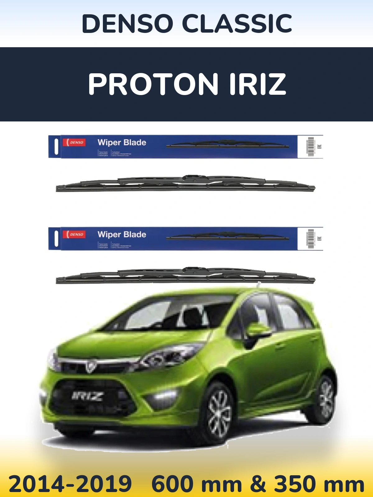 Ștergătoare Denso Classic pentru Proton Iriz