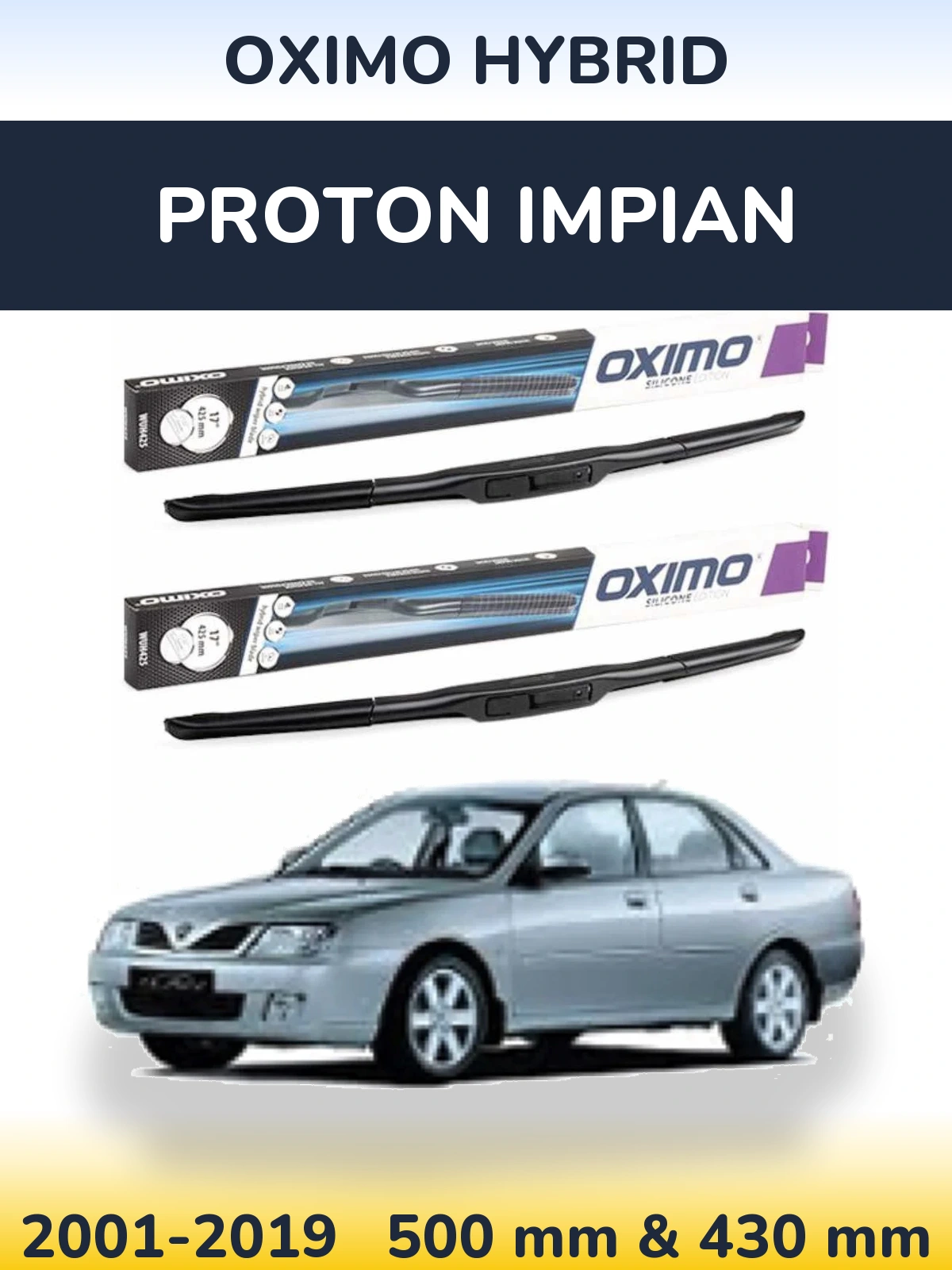 Ștergătoare Oximo Hybrid pentru Proton Impian