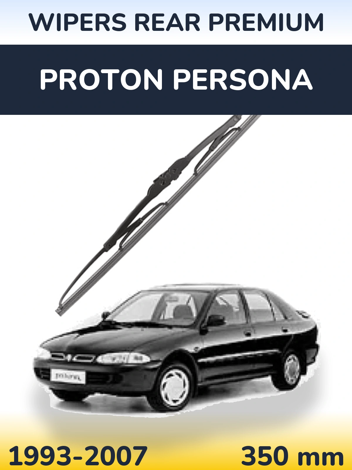 Ștergătoare WIPERS REAR PREMIUM pentru Proton Persona