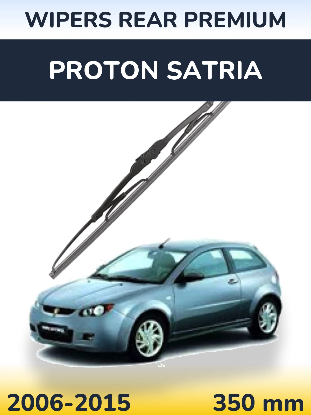 Ștergătoare WIPERS REAR PREMIUM pentru Proton Satria