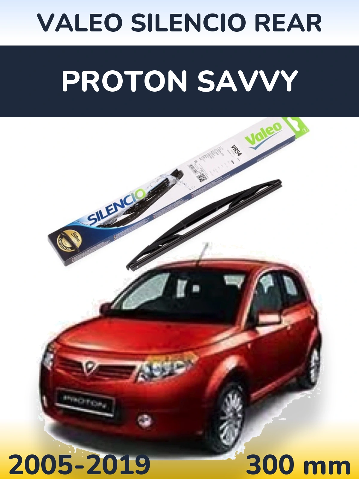 Ștergătoare Valeo Silencio Rear pentru Proton Savvy