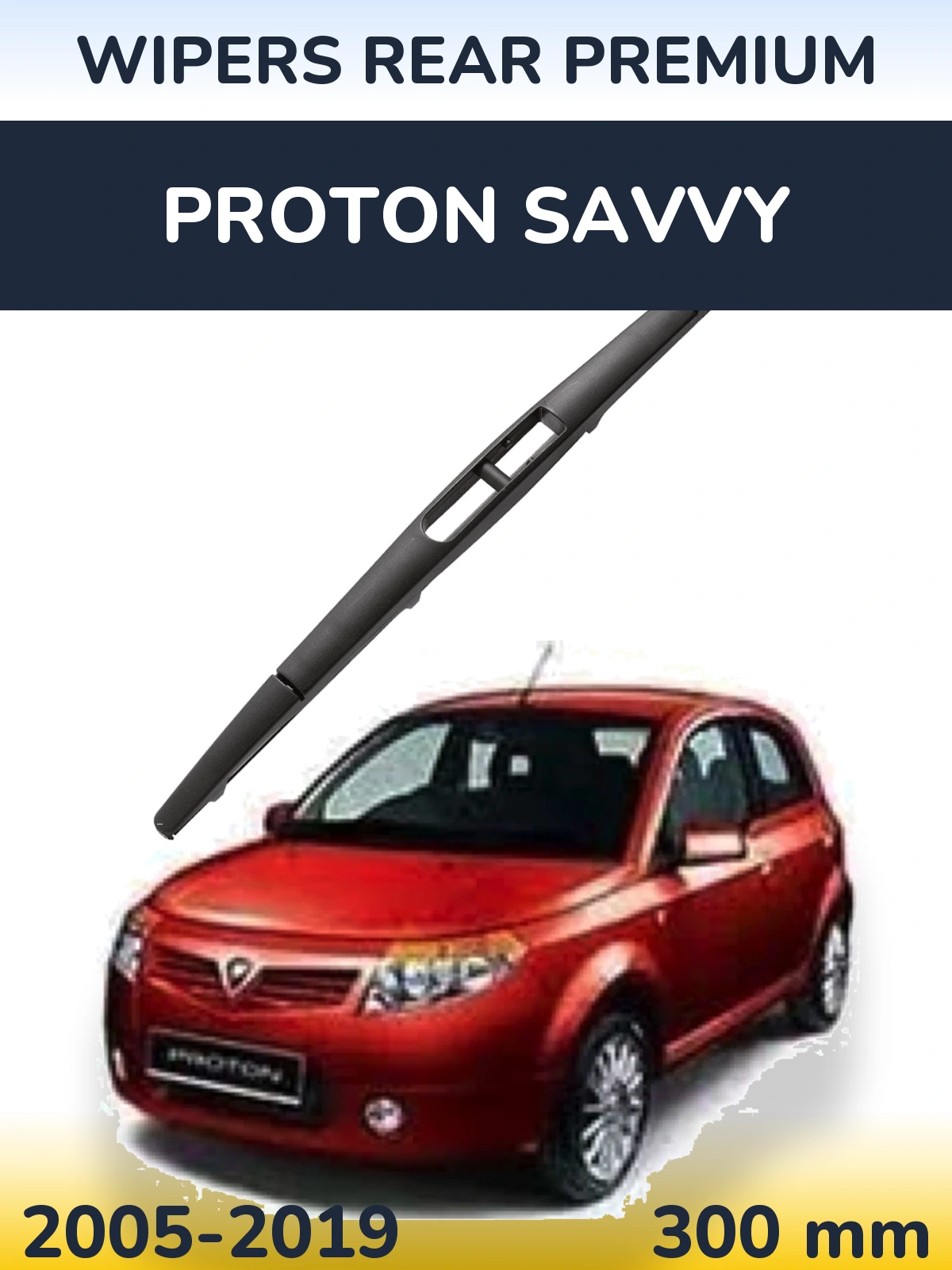 Ștergătoare WIPERS REAR PREMIUM pentru Proton Savvy