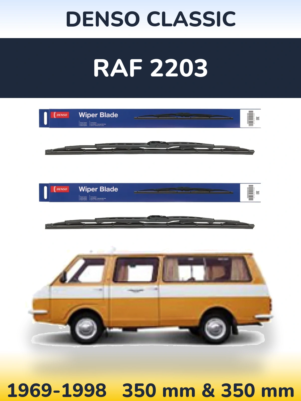 Ștergătoare Denso Classic pentru RAF 2203