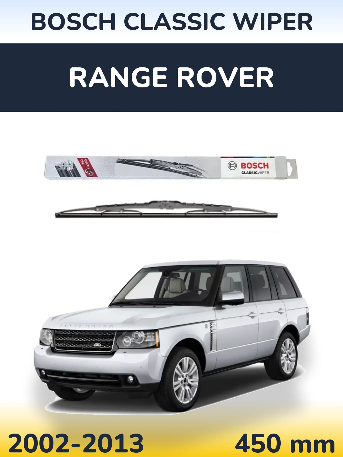 Ștergătoare BOSCH Classic Wiper pentru Range Rover 