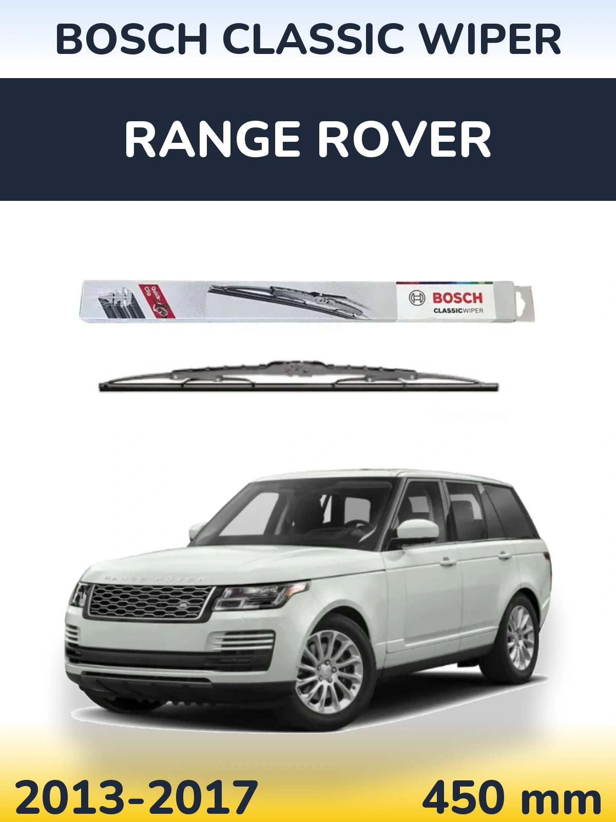 Ștergătoare BOSCH Classic Wiper pentru Range Rover 