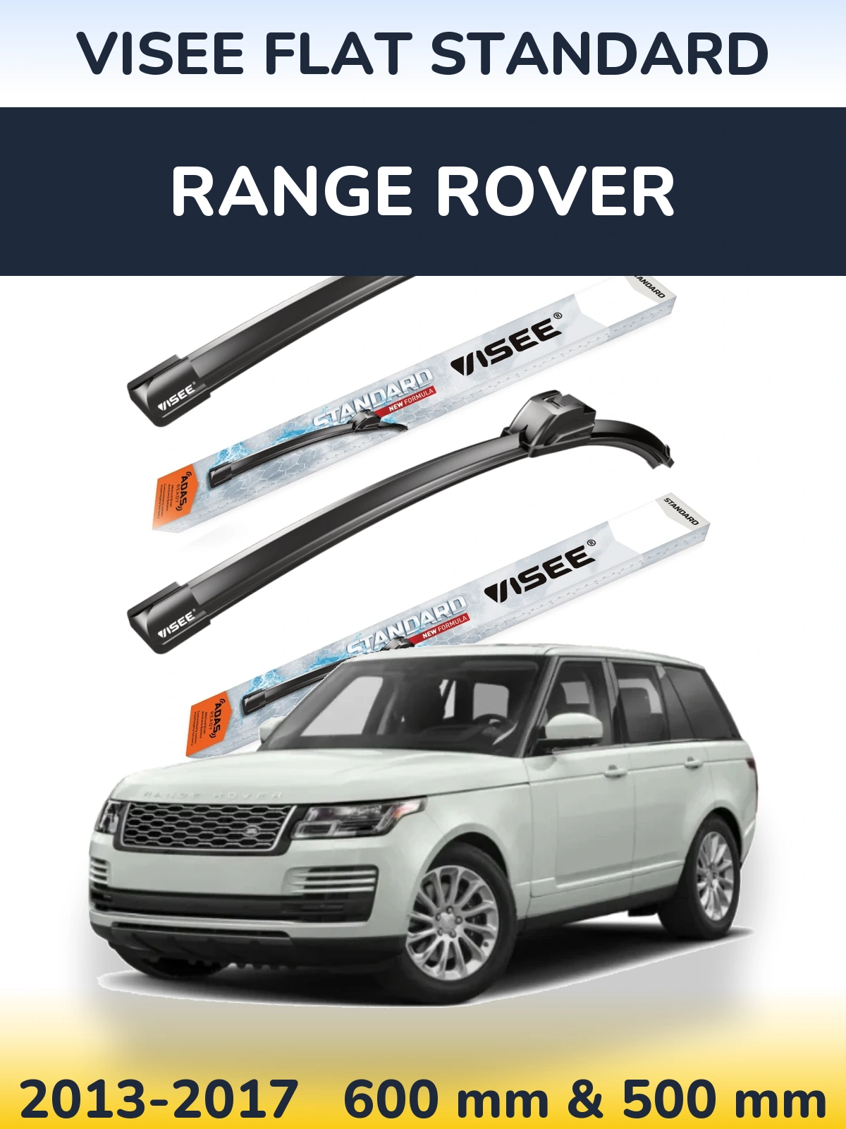 Ștergătoare VISEE FLAT STANDARD pentru Range Rover 