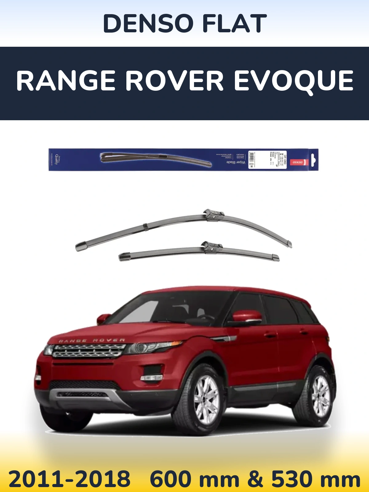 Ștergătoare Denso Flat pentru Range Rover Evoque