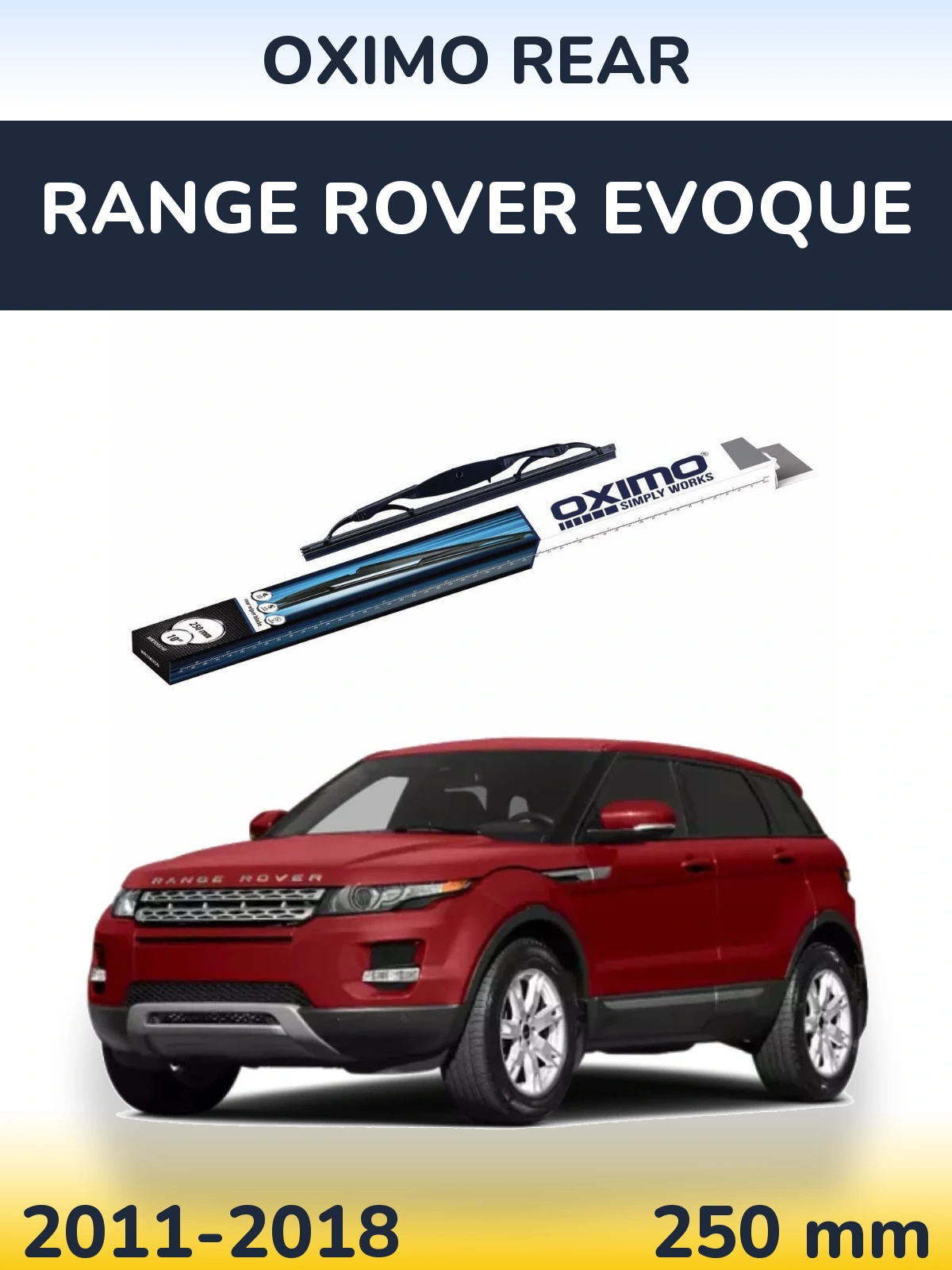 Ștergătoare Oximo Rear pentru Range Rover Evoque