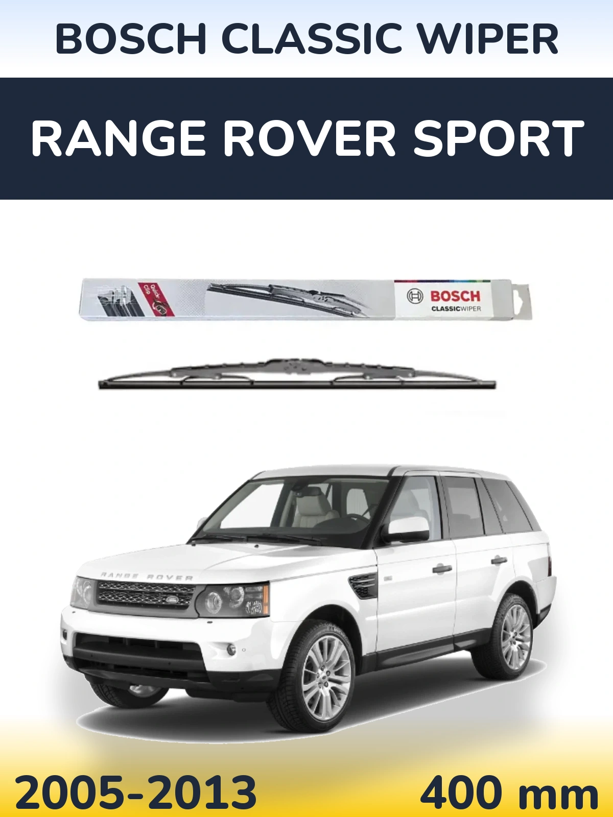 Ștergătoare BOSCH Classic Wiper pentru Range Rover Sport