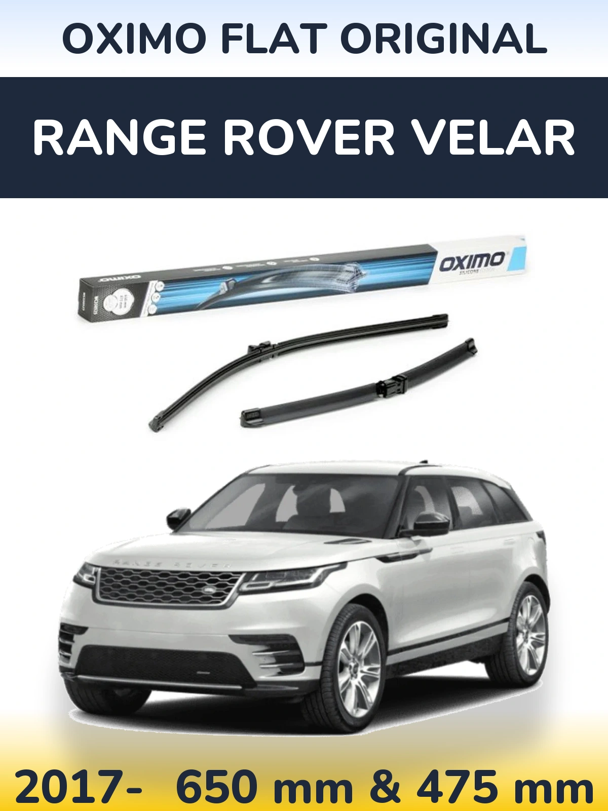 Ștergătoare Oximo Flat Original pentru Range Rover Velar