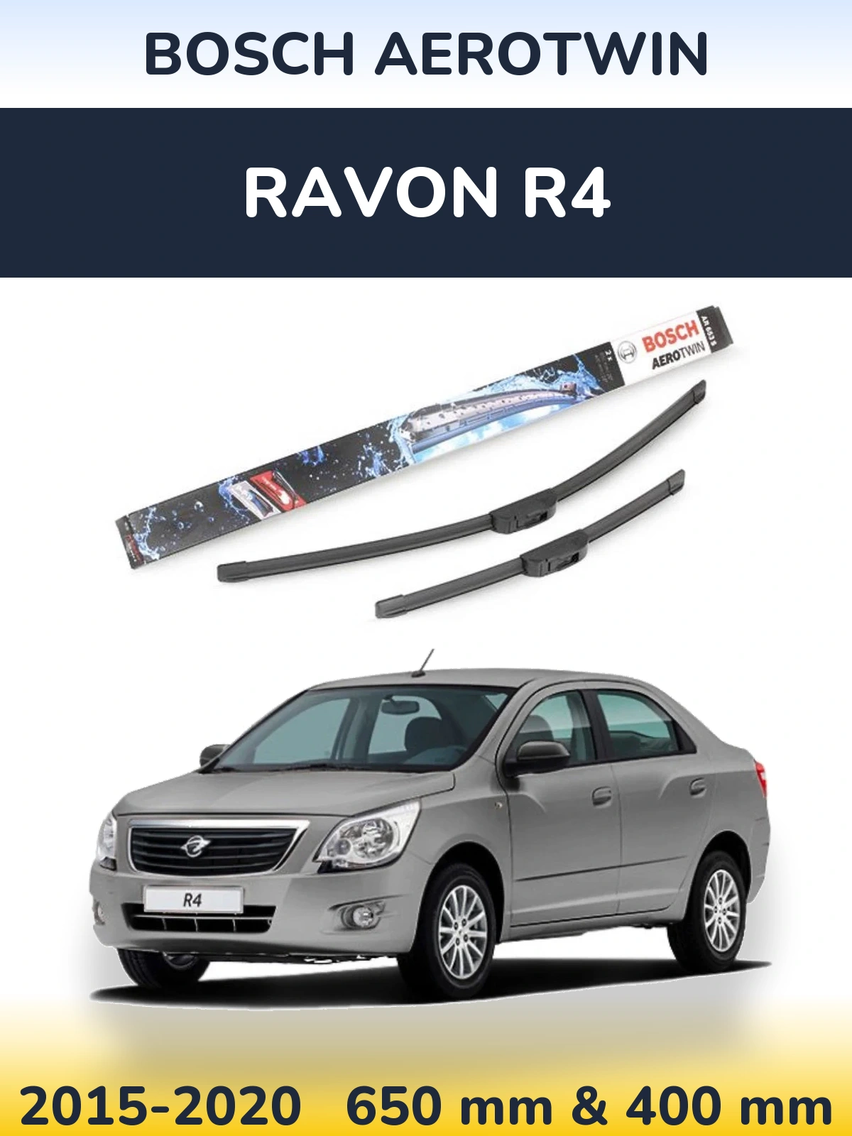 Ștergătoare BOSCH AeroTwin pentru Ravon R4