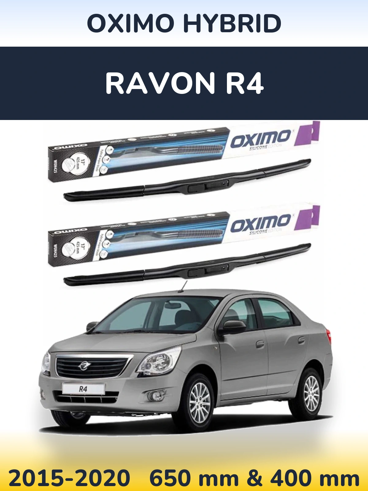Ștergătoare Oximo Hybrid pentru Ravon R4