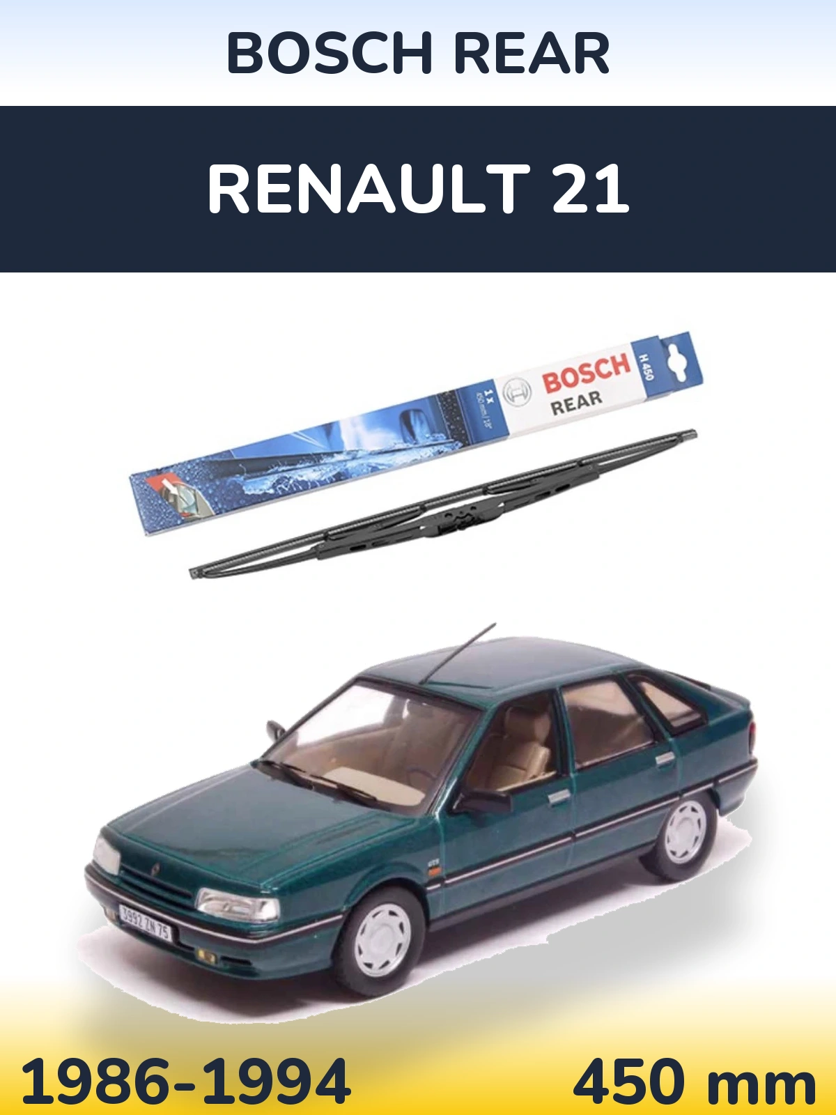 Ștergătoare BOSCH Rear pentru Renault 21