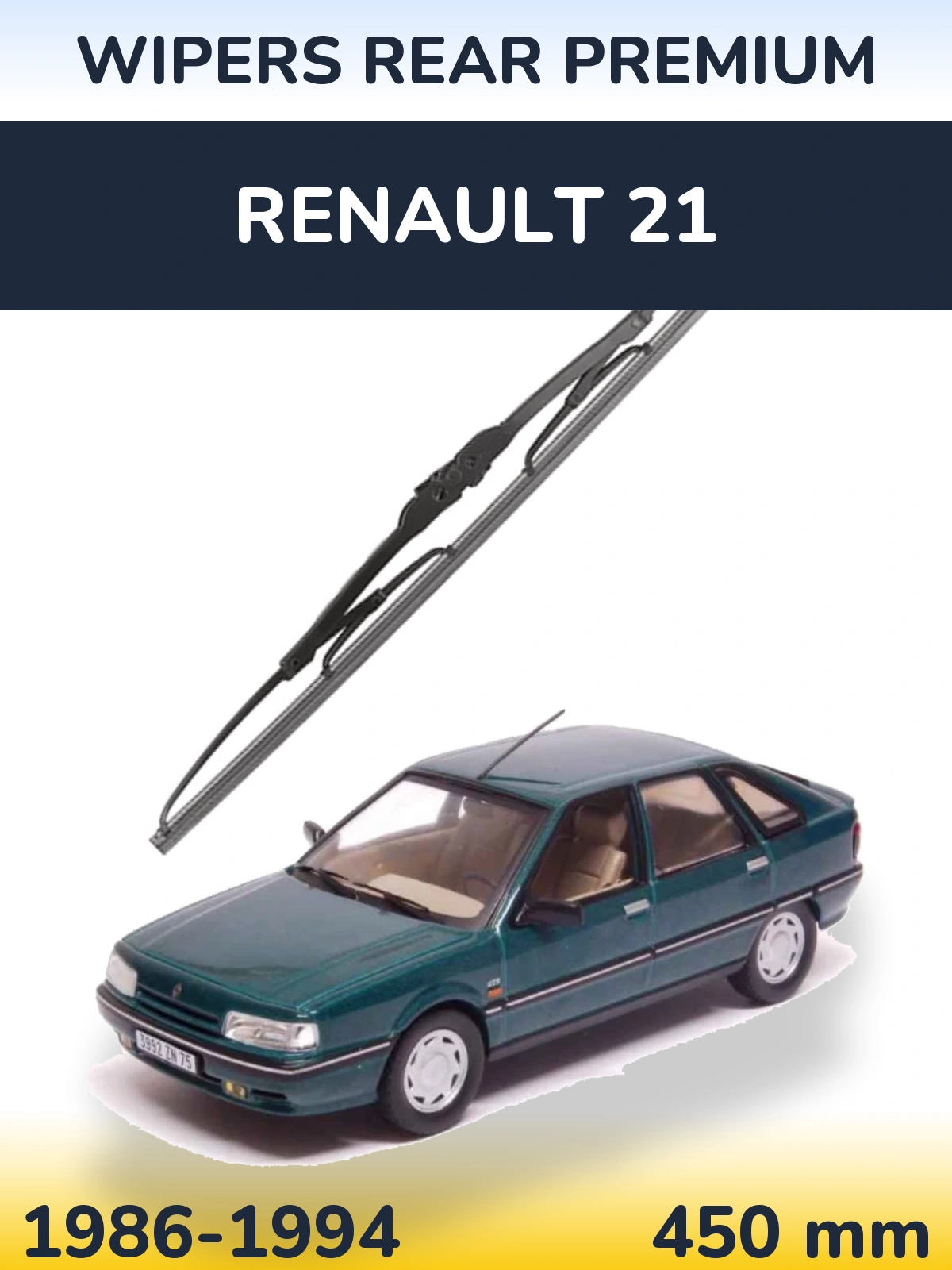 Ștergătoare WIPERS REAR PREMIUM pentru Renault 21