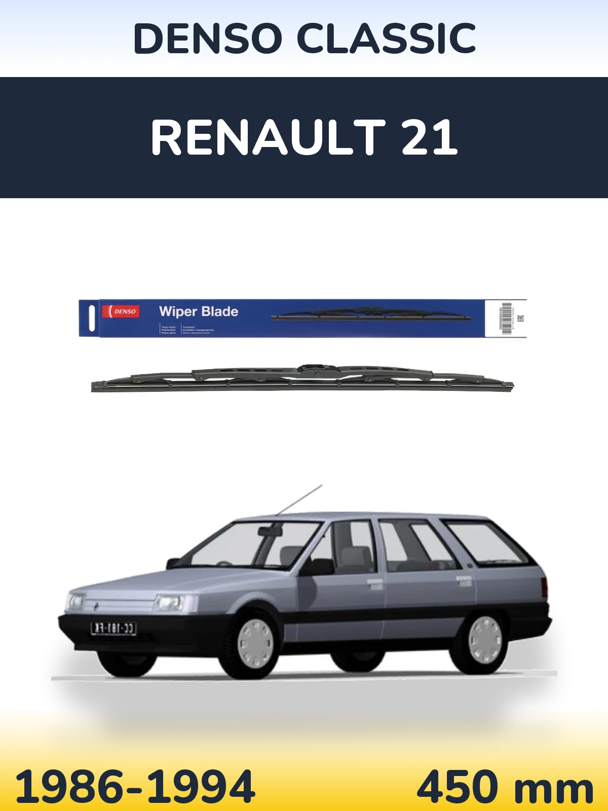 Ștergătoare Denso Classic pentru Renault 21