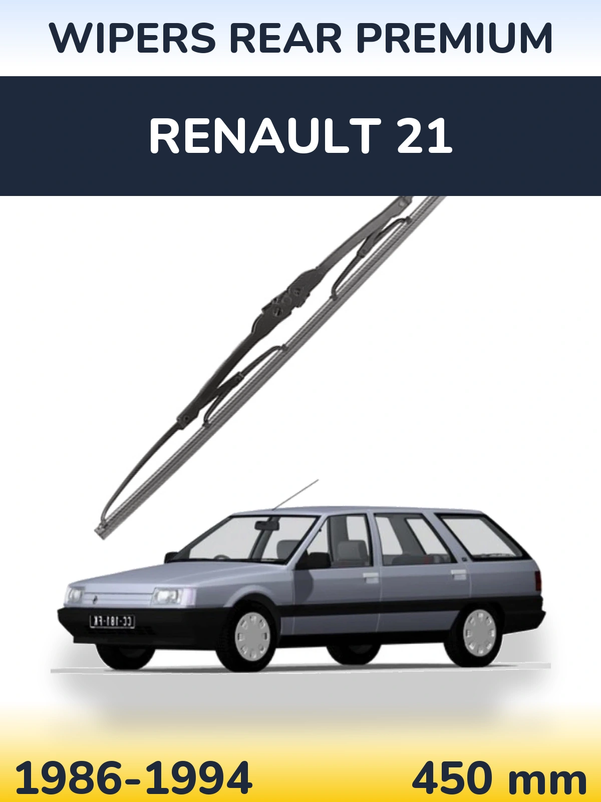 Ștergătoare WIPERS REAR PREMIUM pentru Renault 21