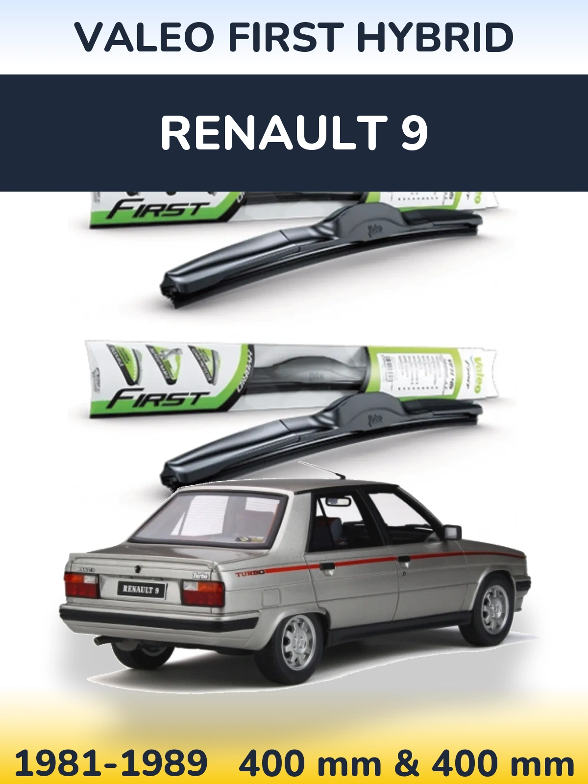 Ștergătoare Valeo First Hybrid pentru Renault 9