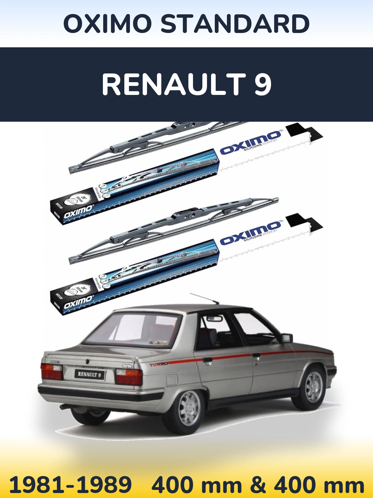 Ștergătoare Oximo Standard pentru Renault 9