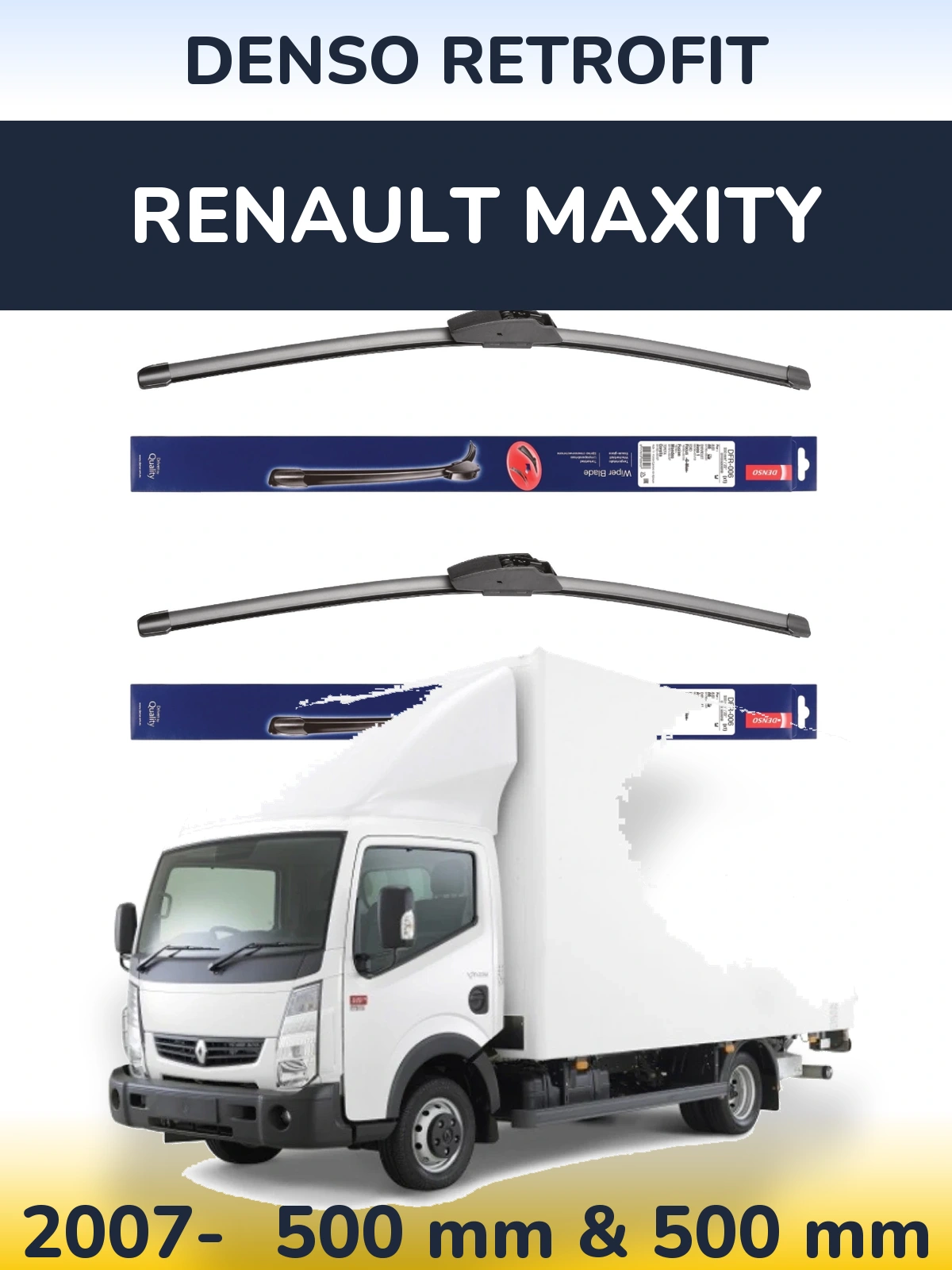 Ștergătoare Denso Retrofit pentru Renault Maxity