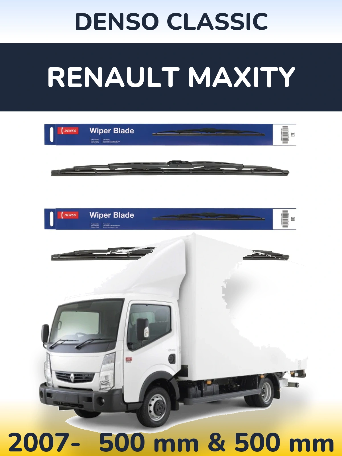 Ștergătoare Denso Classic pentru Renault Maxity
