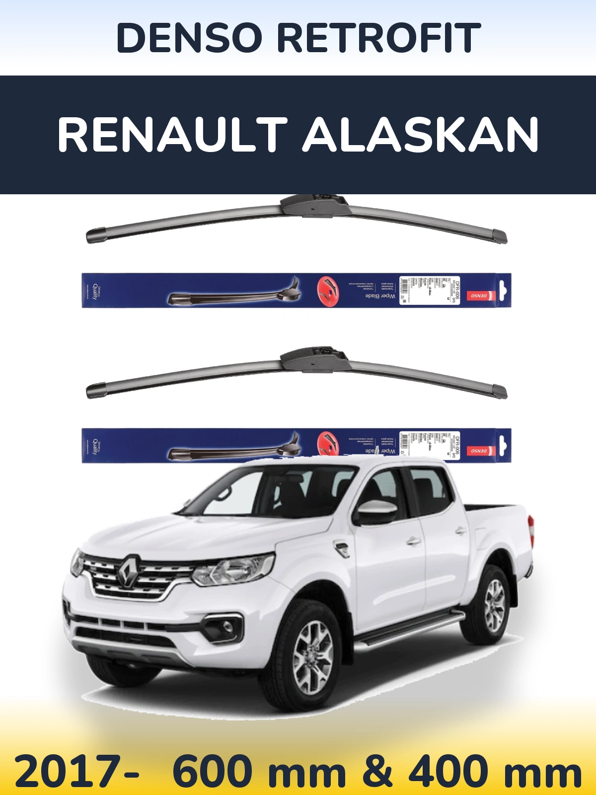Ștergătoare Denso Retrofit pentru Renault Alaskan