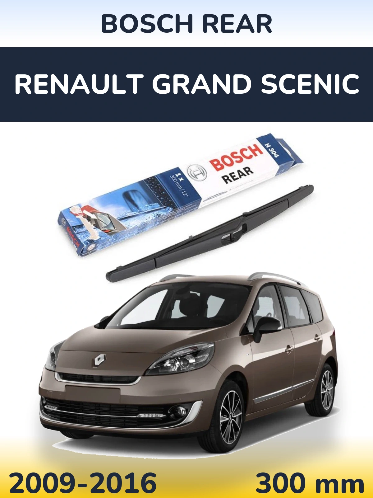 Ștergătoare BOSCH Rear pentru Renault Grand Scenic